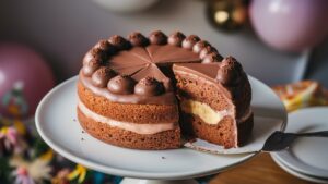 Bolo Fofinho de Chocolate com Recheio de Brigadeiro