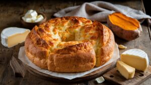 Receita de Pão de Queijo Tamanho Gigante com Queijo Minas e Polvilho