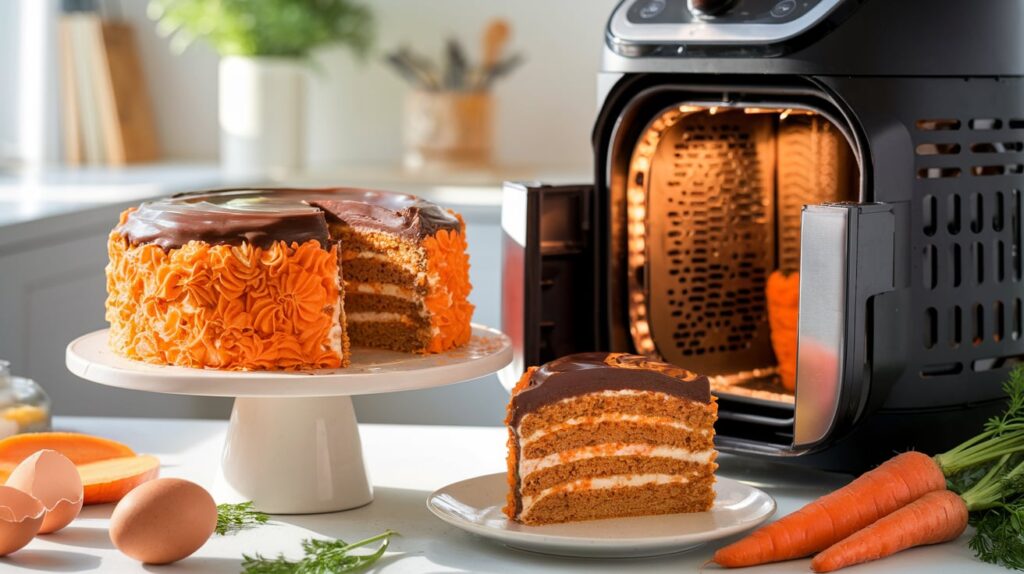 Bolo de cenoura na air fryer: Descubra o segredo irresistível!