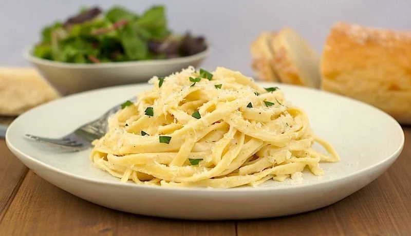 Receita de: Fettuccine Alfredo