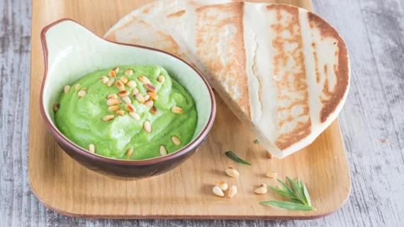 Receita de: Hummus Verde