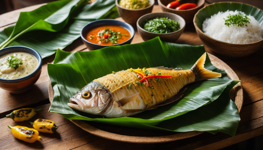 Como Assar Peixe na Folha de Bananeira com Molho de Tucupi: Um Sabor Amazônico Inesquecível