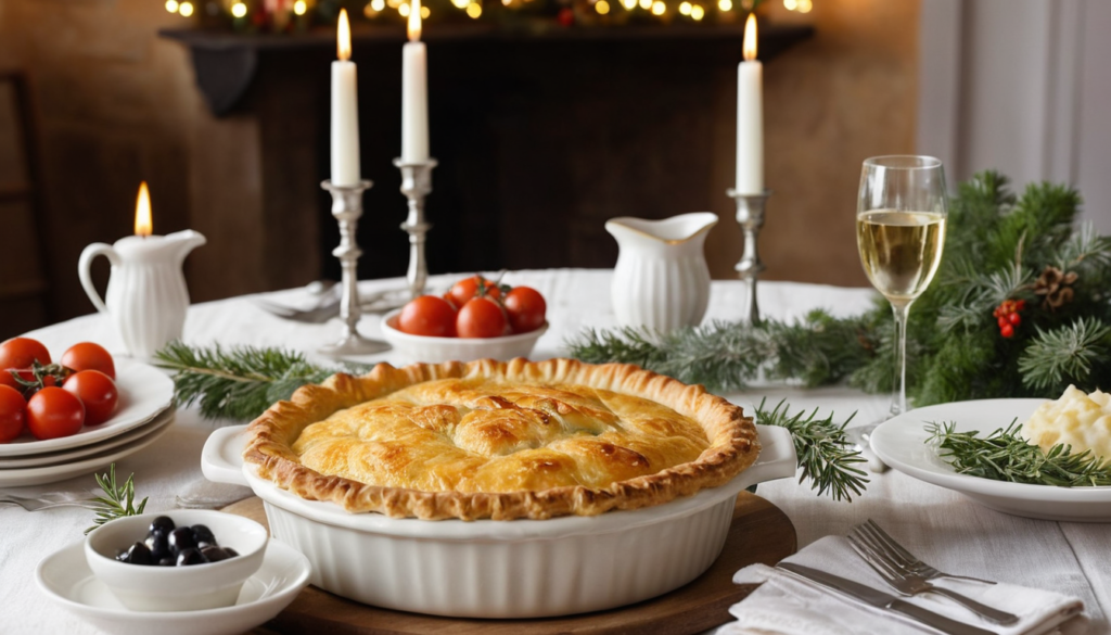 Seu Almoço de Natal Pede uma Torta de Bacalhau