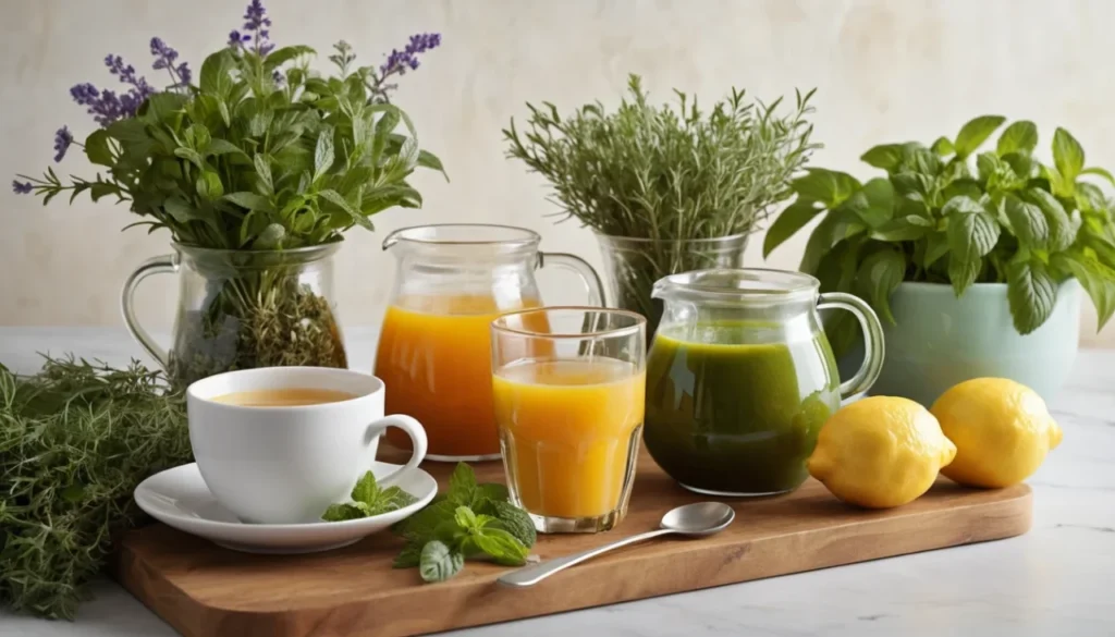 Receita de: Infusão de Ervas
