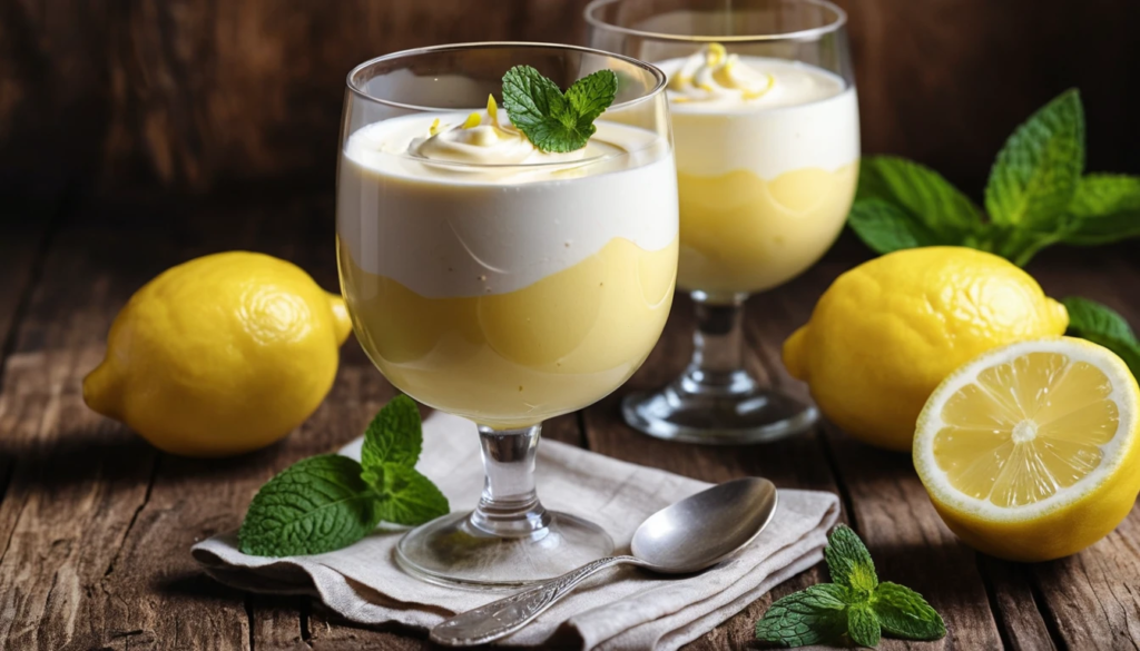 A Delícia Refrescante da Receita de Mousse de Limão
