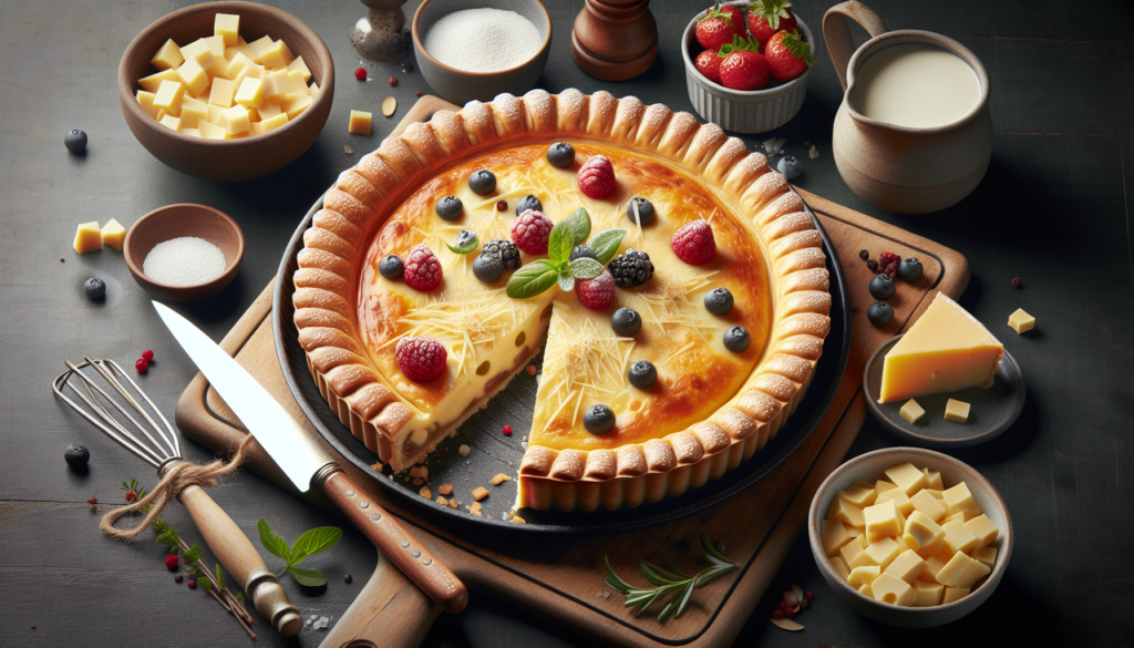 “Deliciosa Torta de Queijo com Compota de Frutas: A Receita Irresistível que Você Precisa Experimentar!”