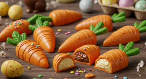 Cenourinha Recheada com Chocolate Delícia Páscoa