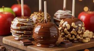 “Deliciosa Maçã de Chocolate: Aprenda a Fazer Essa Sobremesa Irresistível em Casa!”