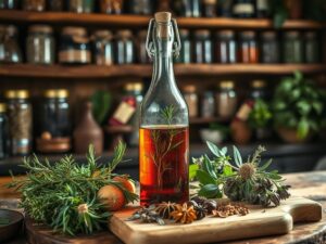 Receita de vinho herbal dos monges