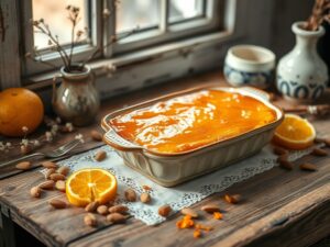 Doce Conventual de Amêndoas e Laranja