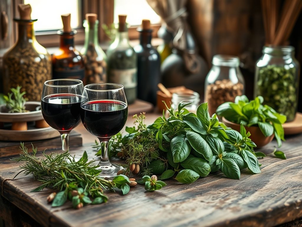 Receita de Vinho Herbal dos Monges: Tradição e Sabor em Cada Gole