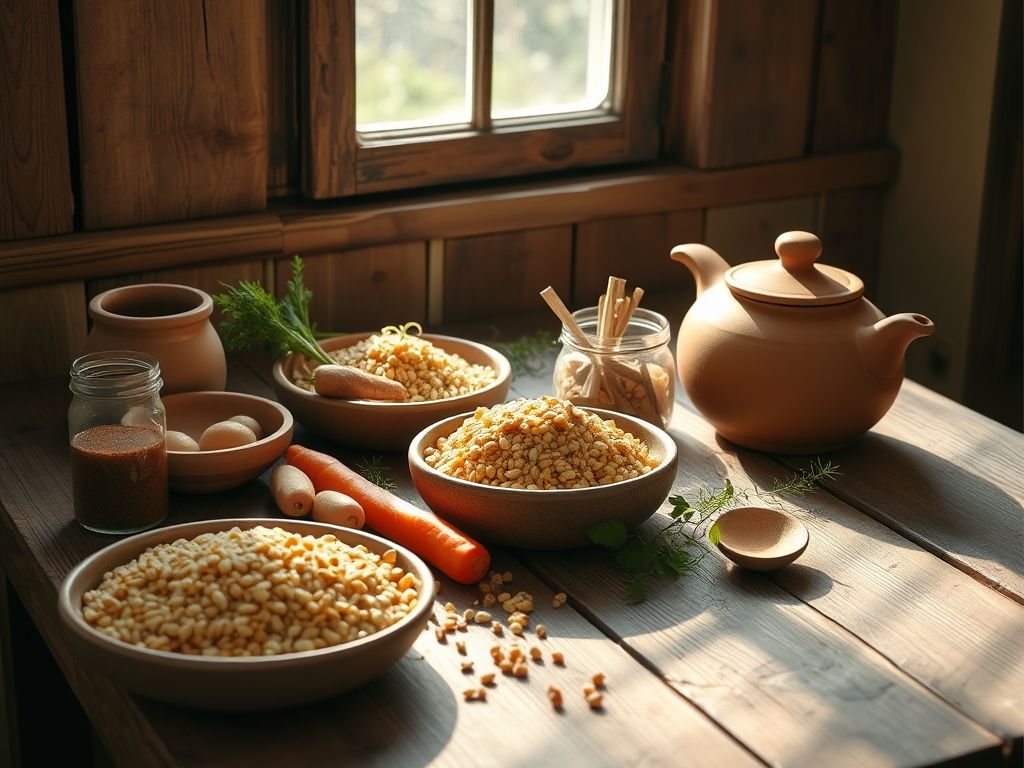Receita de Refeição Frugal Monástica: Simplicidade e Sabor