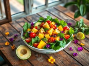 Salada Afrodisíaca Tropical