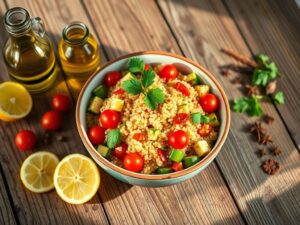 Receita Detox Afrodisíaca de Quinoa com Legumes