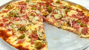 PIZZA DE LIQUIDIFICADOR FEITA EM MINUTOS