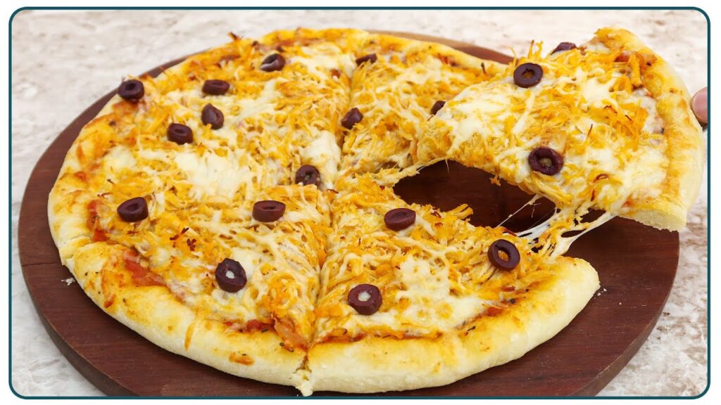 MASSA DE PIZZA CASEIRA PERFEITA E FÁCIL | PIZZA DE FRANGO