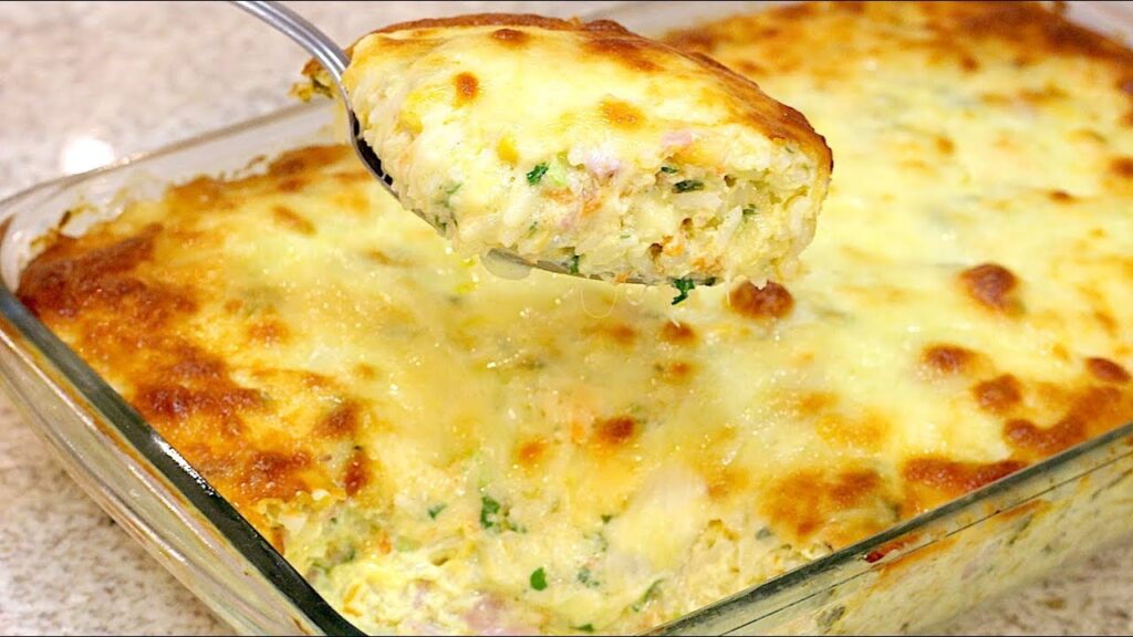 Almoço Completo e Irresistível de ARROZ DE FORNO – ALMOÇO COMPLETO – FACÍLIMO E RÁPIDO
