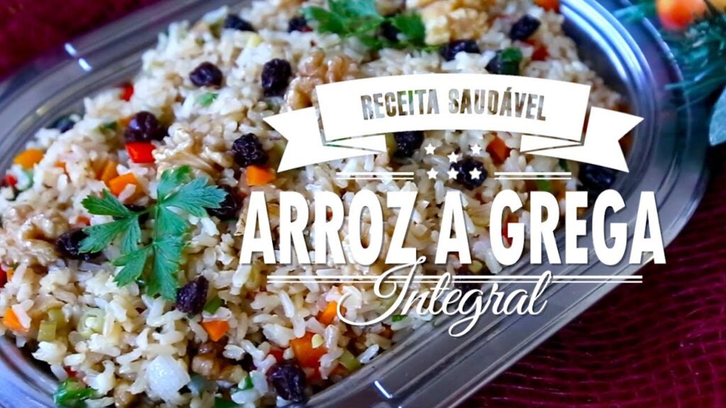 Tutorial Completo DE COMO PREPARAR ARROZ A GREGA INTEGRAL
