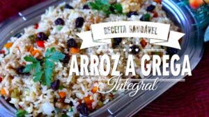 Tutorial Completo DE COMO PREPARAR ARROZ A GREGA INTEGRAL