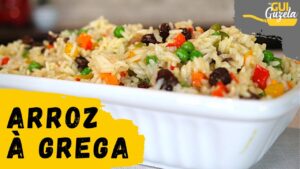 ARROZ À GREGA PERFEITO! Nunca mais erre ao preparar!