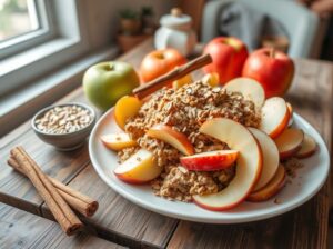 Receita de sobremesa saudável e deliciosa com maçã: Doce de Maçã com Canela e Aveia