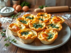 Receita de Pastel de Forno Recheado Bem Simples que Derrete na Boca